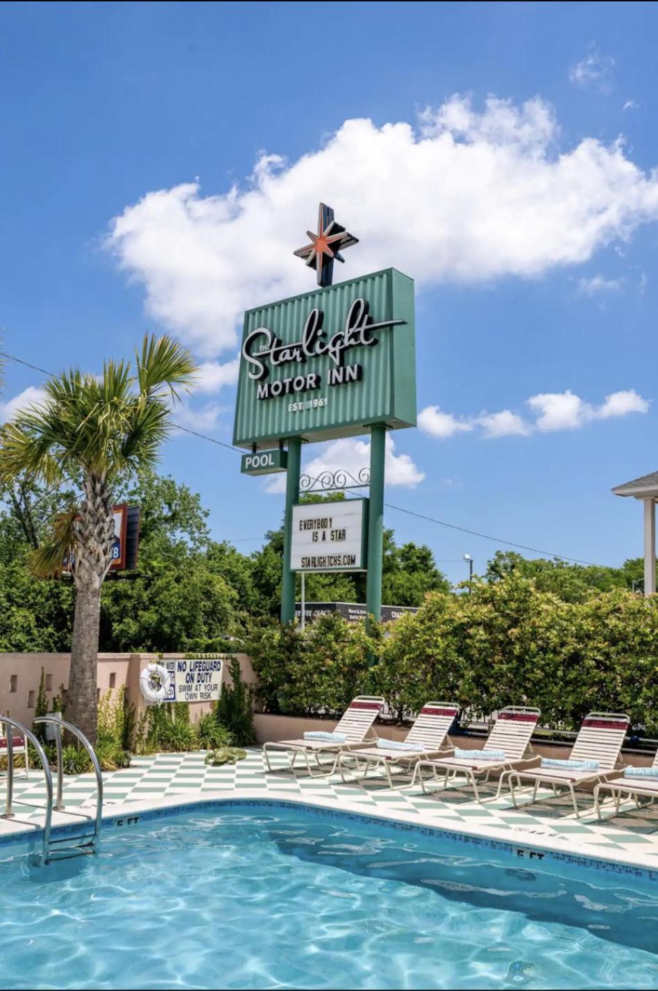 The Starlight Motor Inn North Charleston Exterior foto
